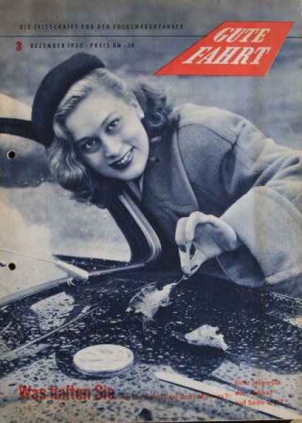 "Gute Fahrt" Volkswagen Magazine 1950 (9102)